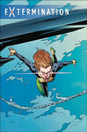 Extermination (2018) issue 3-B Mike Hawthorne Connecting Cover