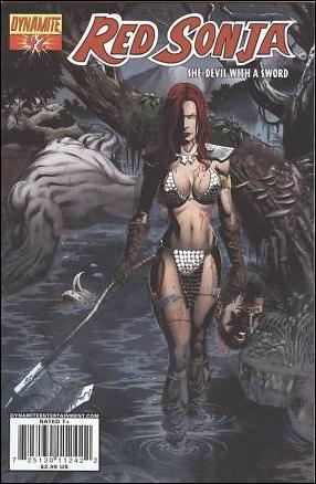 Red Sonja (2005) issue 42-C Jackson Herbert Cover