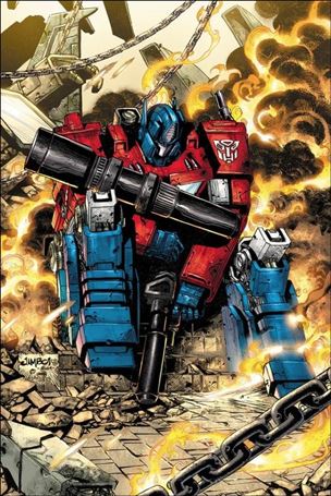 Transformers (2023) issue 15-H Retailer Exclusive Jimbo Salgado Virgin Cover
