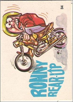 Silly Cycles (Base Set) card 34 Ronny Rear-Up