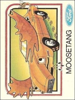 Crazy Cars  (Base Set) card 12 Moosetang