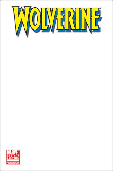 Wolverine (2010) issue 1-F Blank/Sketch Cover