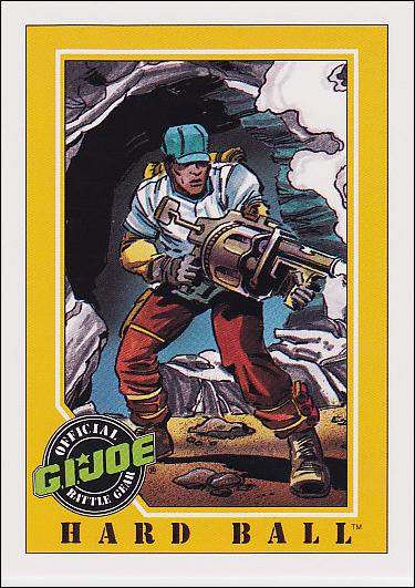 G.I. Joe (Base Set) card 68 Hard Ball