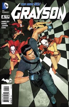 Grayson issue 4 Mikel Janin Cover