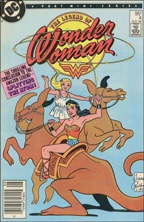 Legend of Wonder Woman (1986) issue 4-B Canadian Price Cover