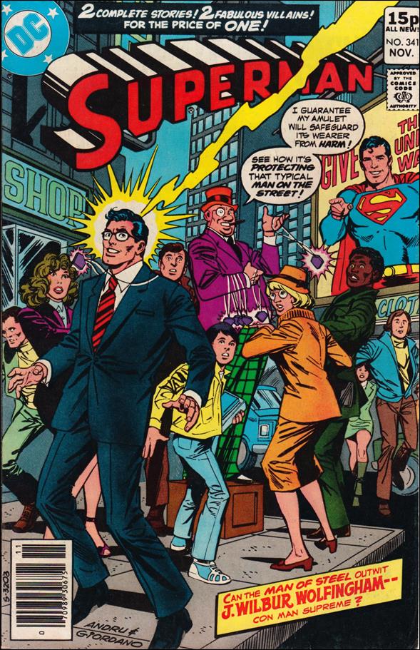 Superman (1939) issue 341-C UK Price Cover
