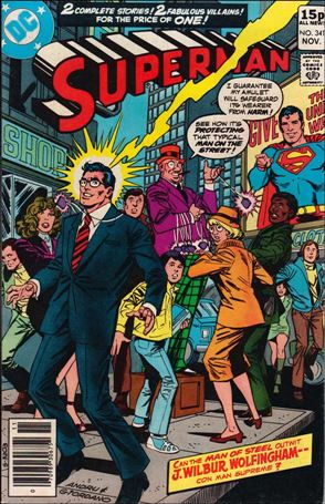 Superman (1939) issue 341-C UK Price Cover