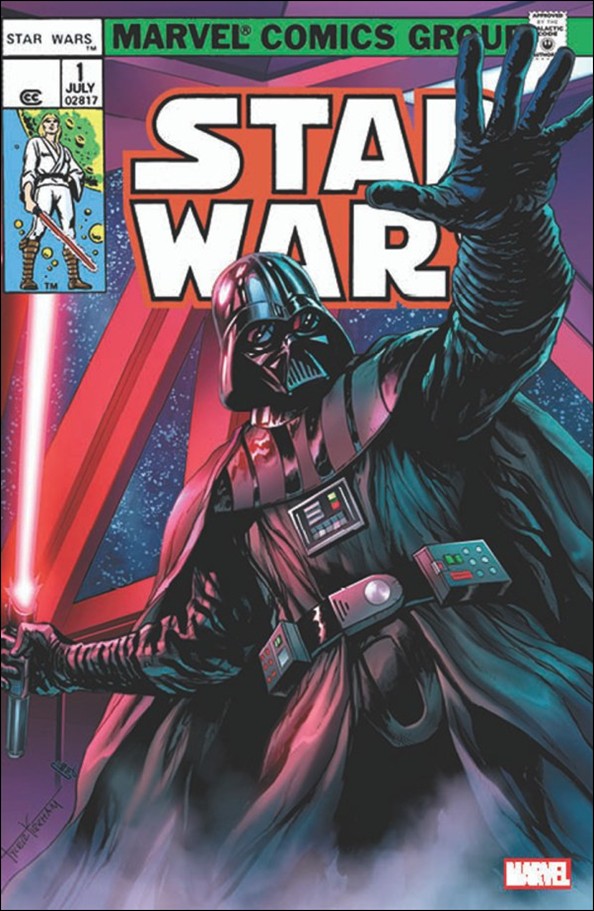 Star Wars (1977) issue 1-O Tyler Kirkham Facsimile Edition 2025 Cover