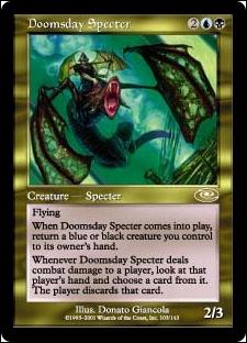 Magic the Gathering: Planeshift (Base Set) card 103 Doomsday Specter