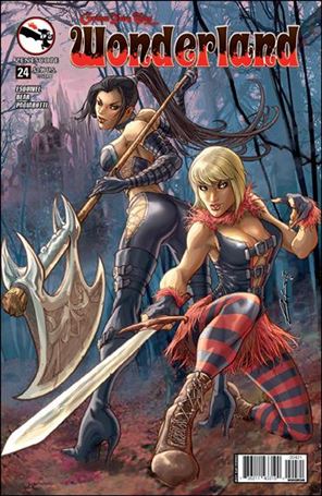 Grimm Fairy Tales Presents Wonderland issue 24-B Emilio Laiso Cover