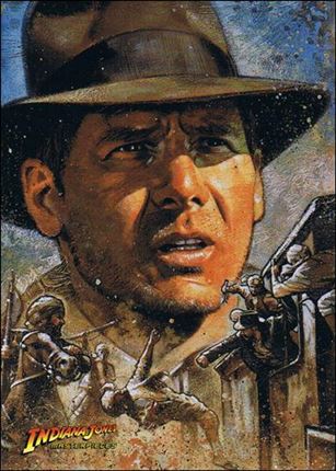Indiana Jones Masterpieces (Base Set) card 80 A One-Man Army