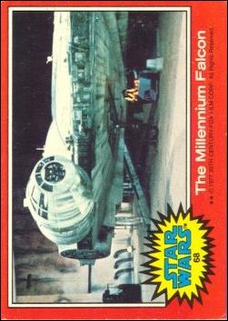 Star Wars: Series 2 (Base Set) card 68 The Millennium Falcon