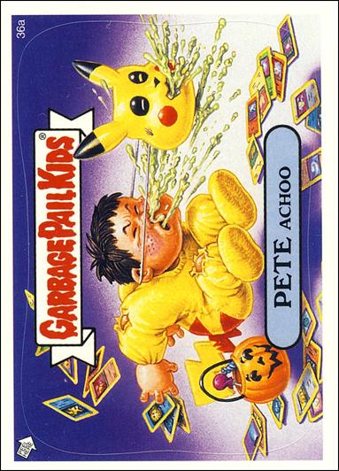 Garbage Pail Kids All-New Series 2 (Base Set)   card 36a Pete Achoo