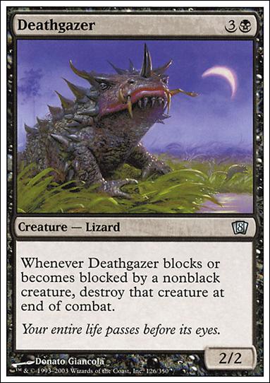 Magic the Gathering: 8th Edition (Base Set) card 126 Deathgazer