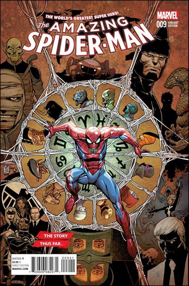 Amazing Spider-Man (2015) issue 9-C Giuseppe Camuncoli The Story Thus Far... Cover