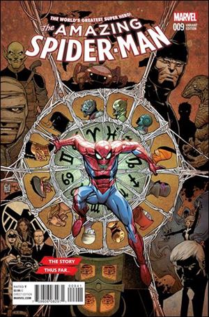 Amazing Spider-Man (2015) issue 9-C Giuseppe Camuncoli The Story Thus Far... Cover