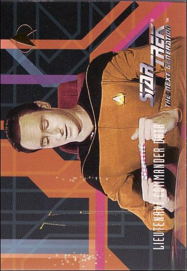 Star Trek: The Next Generation - The Episode Collection Season One (Base Set) card 100 Lieutenant Commander Data