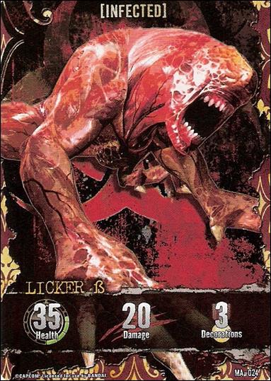 Resident Evil: Alliance (Base Set) card MA-024 Licker ß