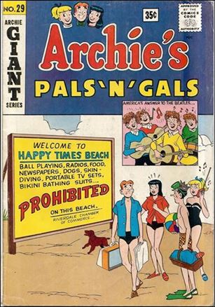 Archie's Pals 'n Gals issue 29-B 35 Cent Cover