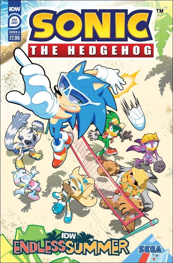 IDW Endless Summer Sonic the Hedgehog issue 1 Tracy Yardley Cover
