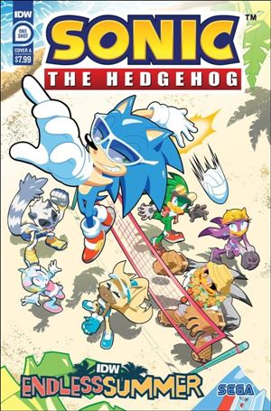 IDW Endless Summer Sonic the Hedgehog Cover Image 1