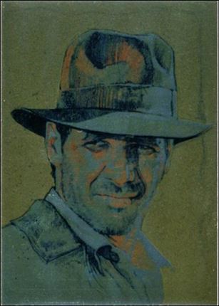 Indiana Jones Masterpieces (Foil Subset) card 2-B Bronze Foil