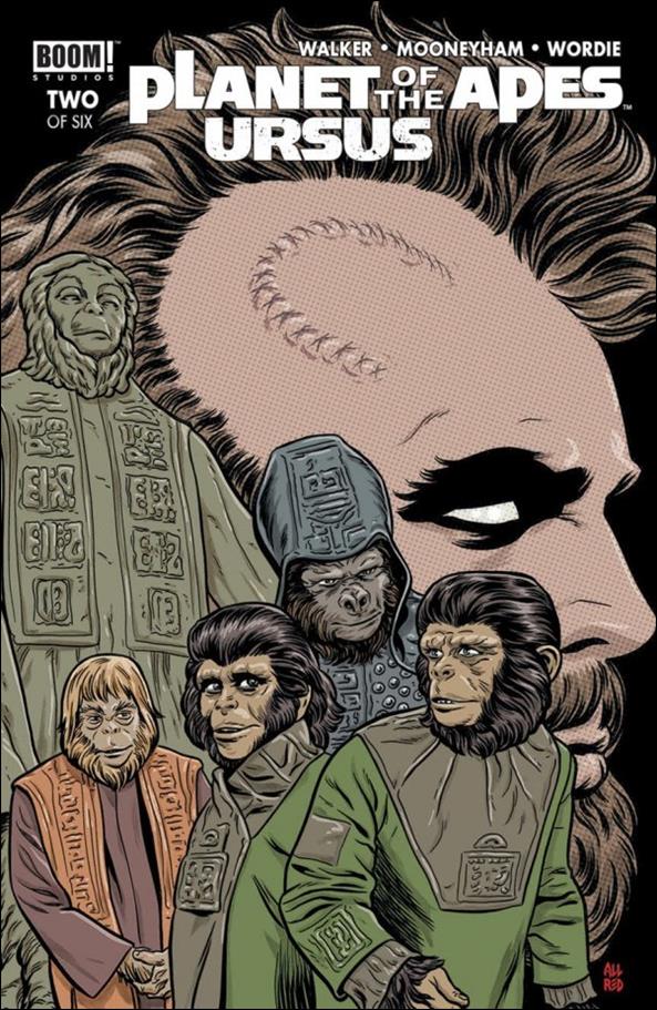 Planet of the Apes: Ursus issue 2-B Michael Allred Cover