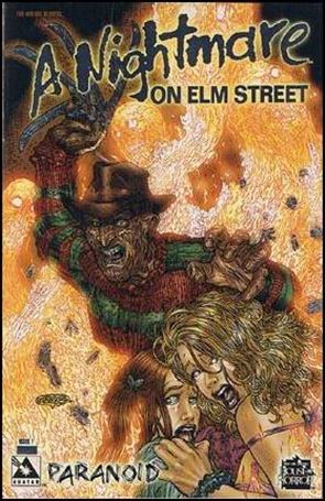 Nightmare on Elm Street: Paranoid issue 1-H Platinum Foil Cover