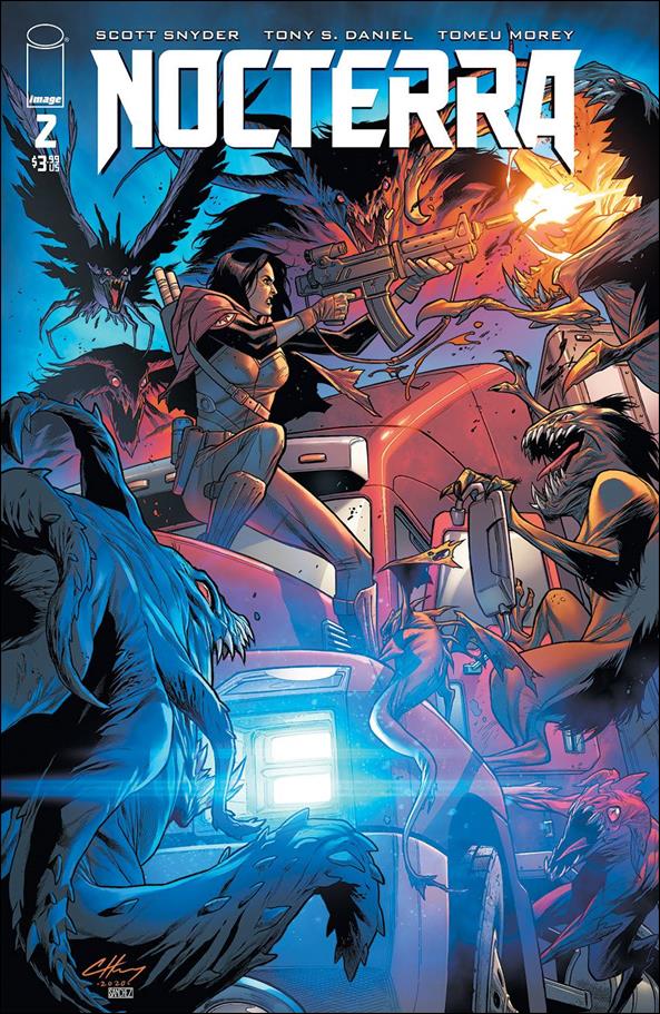 Nocterra issue 2-B Clayton Henry Cover