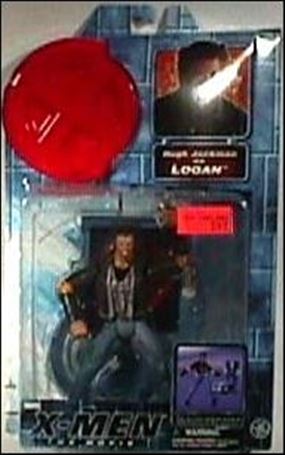 X-Men (Movie) figure 3-B Logan (Plaid Shirt, Snarling Face)