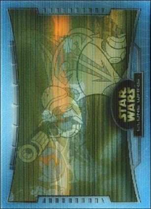 Star Wars: The Clone Wars (Battle Motion Lenticular Subset) card B7 Durge