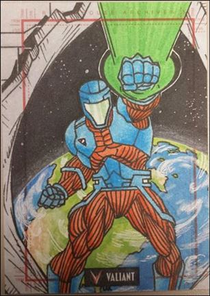 2013 Valiant Comics Preview Trading Card Set (Sketch Card Subset) card LAK-06