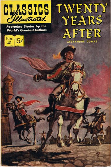 Classic Comics/Classics Illustrated issue 41-D HRN 156 - New Cover Art