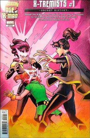 Age of X-Man: X-Tremists issue 1-D Carlos Pacheco Unbagged Secret Cover