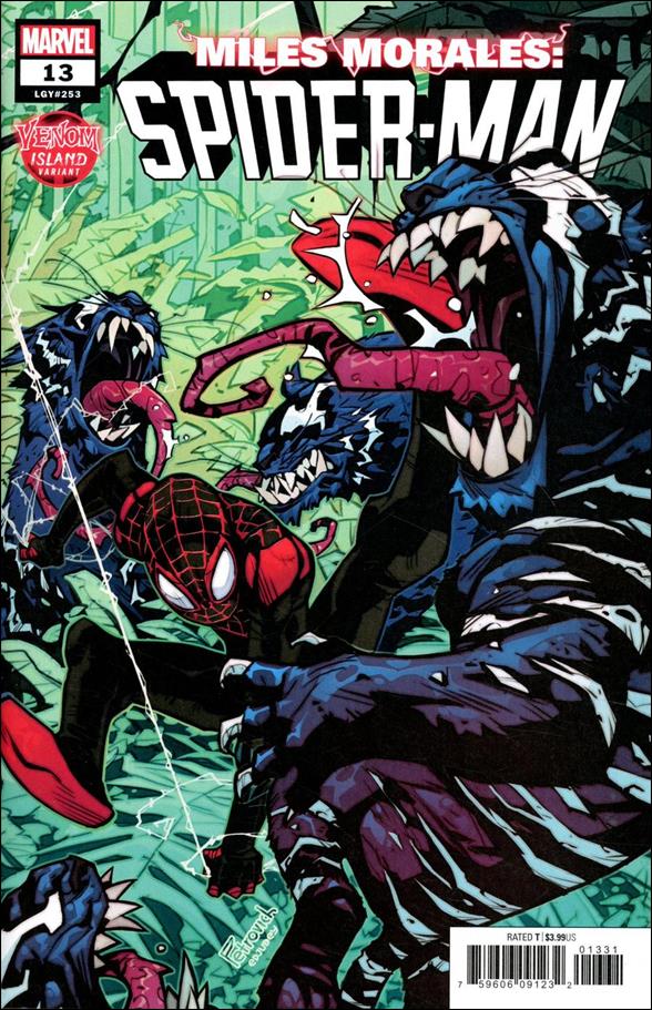 Miles Morales: Spider-Man (2018) issue 13-C Eduard Petrovich Venom Island Cover