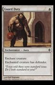 Magic the Gathering: Rise of the Eldrazi (Base Set) card 23 Guard Duty