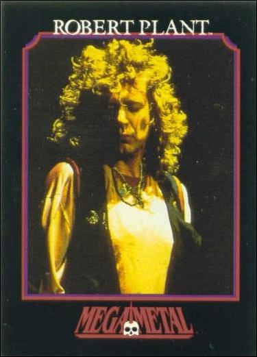 Mega Metal (Base Set) card 49 Robert Plant 5