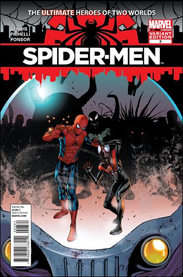 Spider-Men issue 3-C Sara Pichelli 1:100 Cover