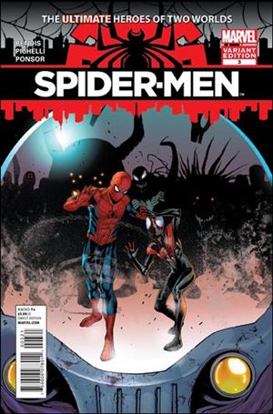 Spider-Men issue 3-C Sara Pichelli 1:100 Cover