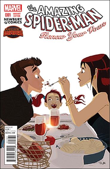 Amazing Spider-Man: Renew Your Vows (2015) issue 1-Q Pascal Campion Newbury Comics Cover