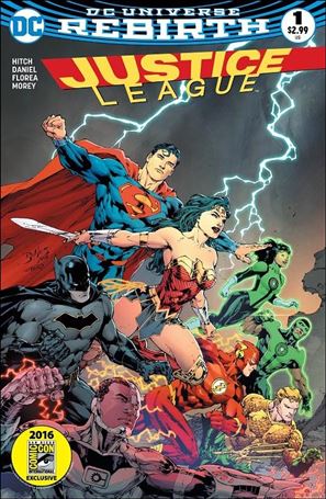 Justice League (2016) issue 1-I Ed Benes Comic Hero U / Comic Madness SDCC Cover