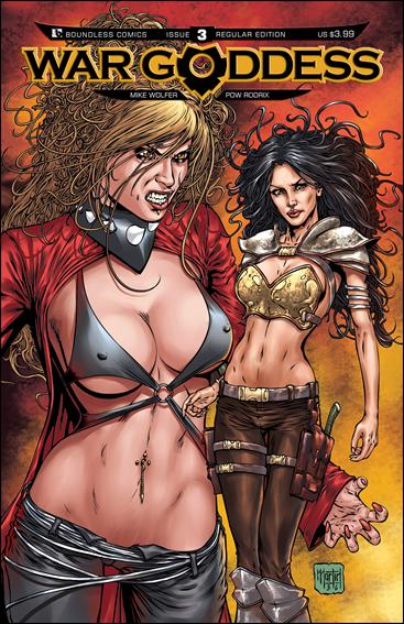 War Goddess issue 3 Standard Cover
