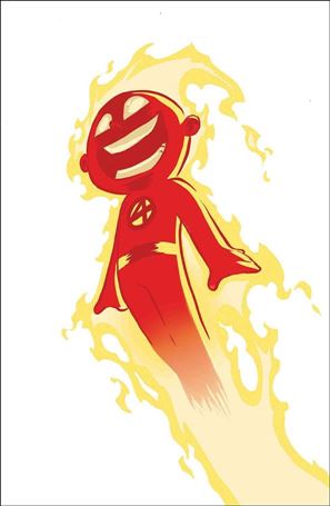 Fantastic Four (2018) issue 4-D Skottie Young Cover