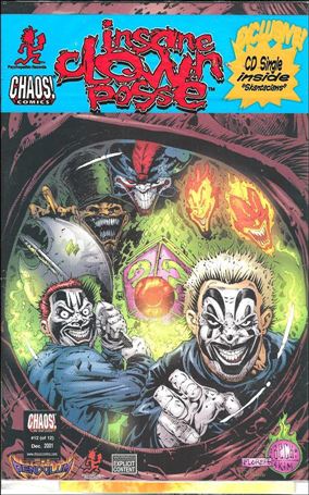 Insane Clown Posse: The Pendulum issue 12 Polybagged Eye Cover with CD