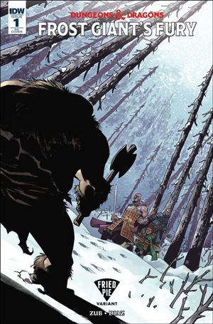 Dungeons & Dragons: Frost Giant's Fury issue 1-D Nelson Daniel Fried Pie Cover