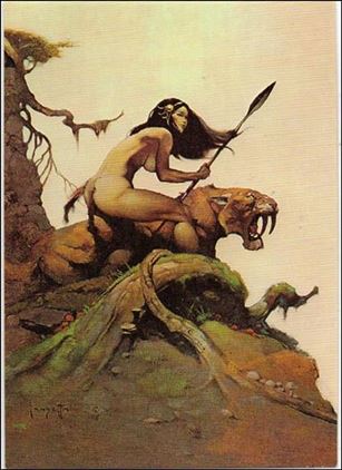 Frazetta II: The Legend Continues  (Base Set) card 17 Luana