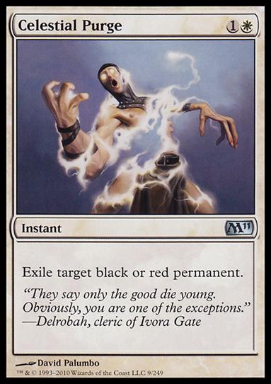 Magic the Gathering: 2011 Core Set (Base Set) card 9 Celestial Purge