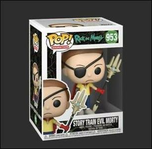 POP! Animation figure 953 Story Train Evil Morty