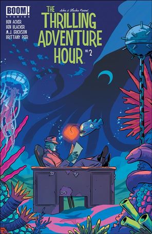 Thrilling Adventure Hour issue 2-B Natacha Bustos Subscription Cover