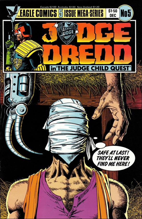 Judge Child issue 5 Brian Bolland Cover Art